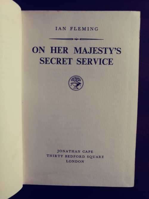 On Her Majesty`s Secret Service - 7th impression