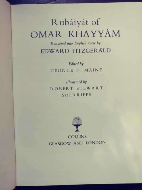 Rubaiyat of Omar Khayyam - (Fitzgerald tr.)