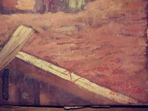 F. Scarpa - Original Oil on Canvas - Camogli (Genoa) PLUS one other