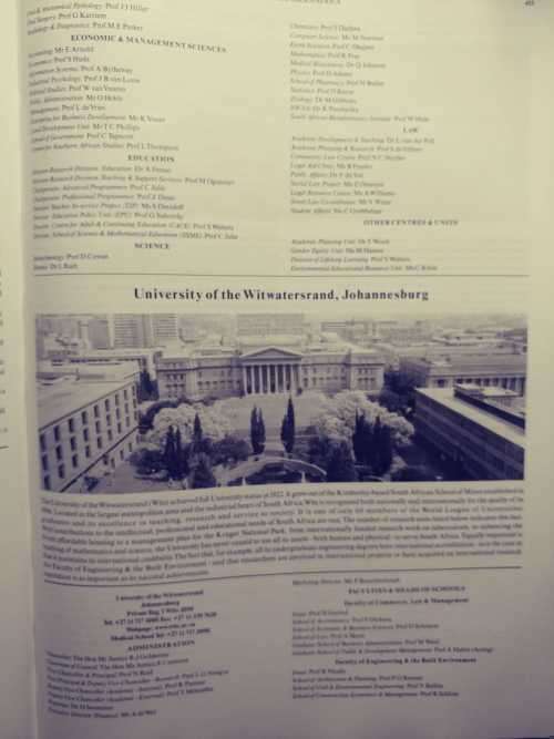 Who`s Who of Southern Africa 2003