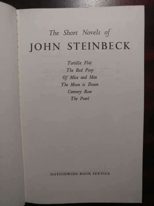 John Steinbeck - The Short Novels