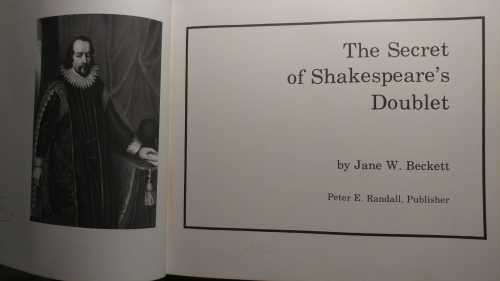 The Secret of Shakespeare`s Doublet