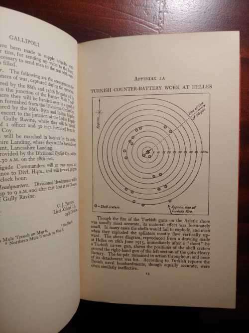 Gallipoli Military Operations - Vol. 2 - Maps & Appendices (Sir Algernon Boyle`s copy)