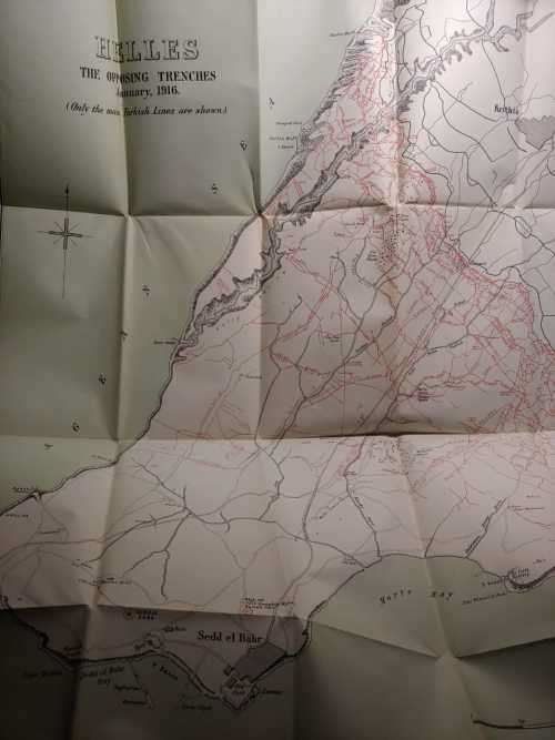 Gallipoli Military Operations - Vol. 2 - Maps & Appendices (Sir Algernon Boyle`s copy)