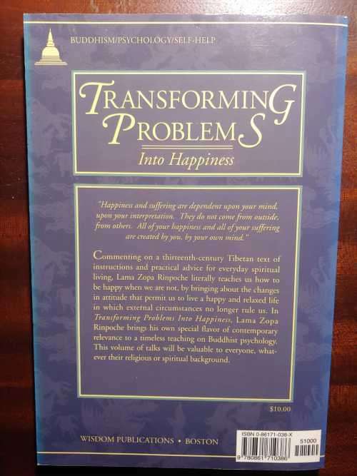 Transforming Problems Into Happiness (Buddhism)