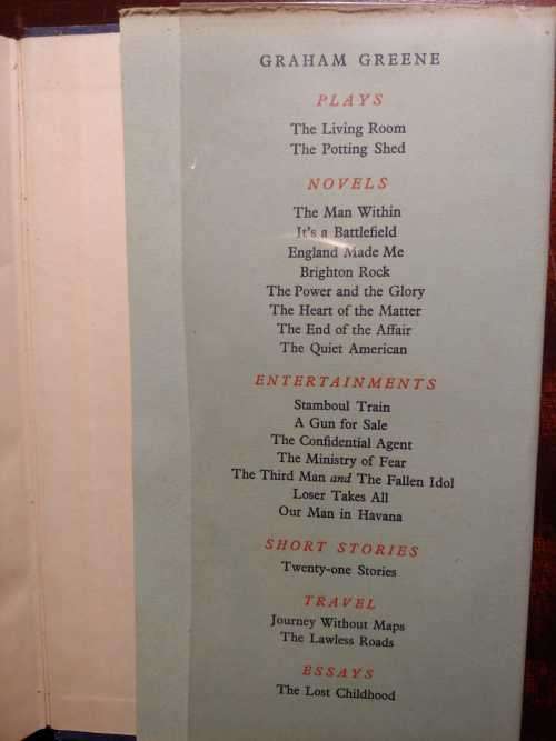The Complaisant Lover (Graham Greene)