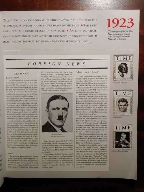 TIME 70 Years In Review 1923-1993 - Collector`s Edition
