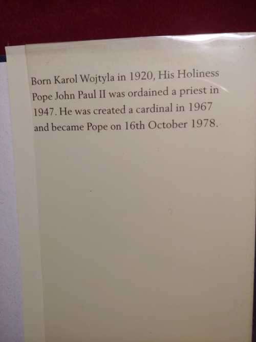 Pope John Paul II - Memory & Identity - Personal Reflections