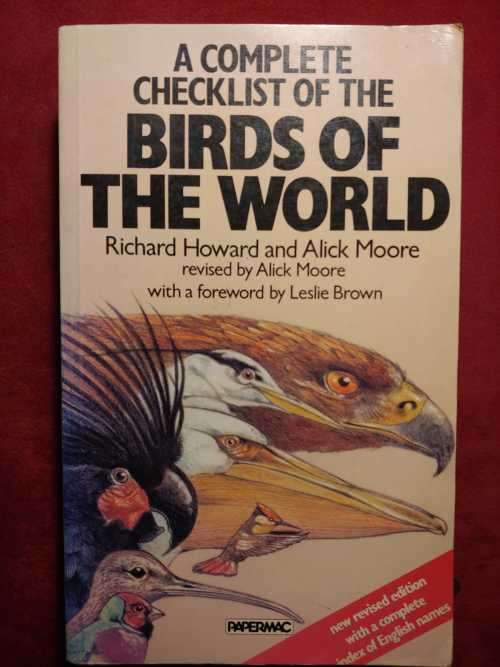 Birds of the World - A Complete Checklist