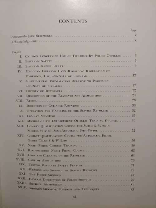 Manual of Basic Police Firearms Instructions and Safe Handling Practices - Roy Agosta