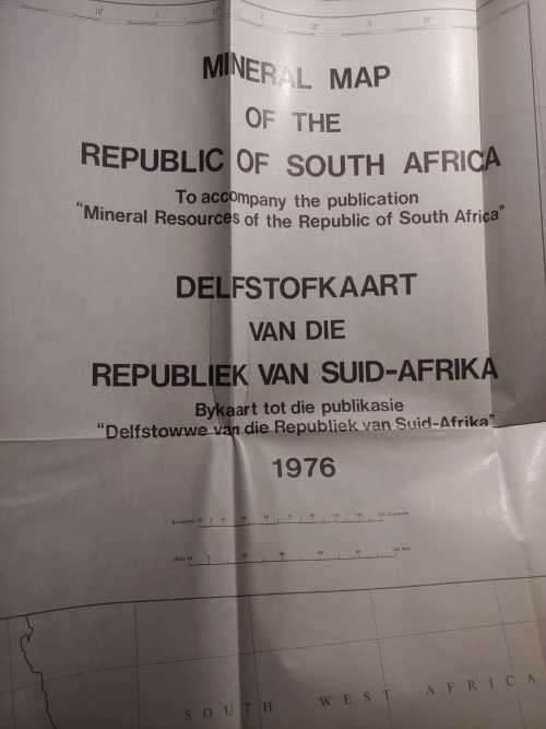 Mineral Resources of The Republic of South Africa - Department of Mines