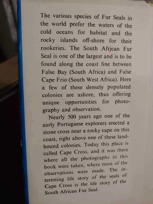 The Fur Seal of Southern Africa
