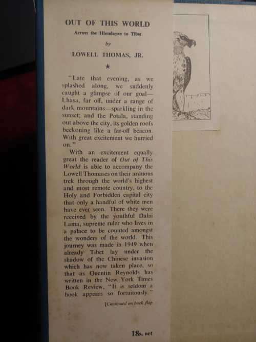 Out Of This World - Across The Himalayas To Tibet (Jack Vincent`s copy)