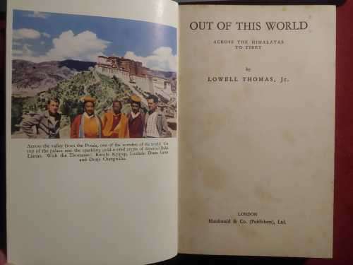 Out Of This World - Across The Himalayas To Tibet (Jack Vincent`s copy)