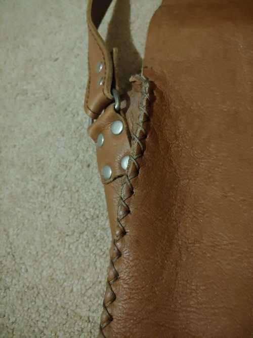 Man`s Leather Sling Bag