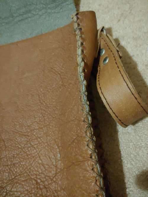 Man`s Leather Sling Bag