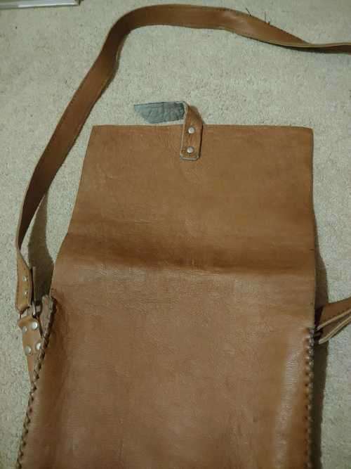 Man`s Leather Sling Bag