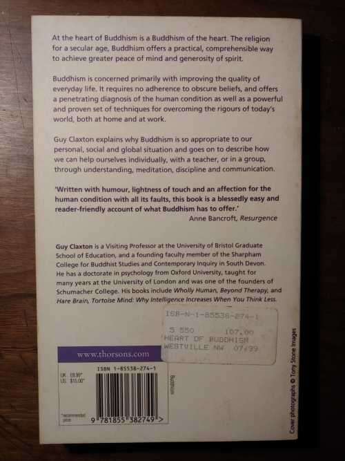 The Heart of Buddhism - Practical wisdom for an agitated world