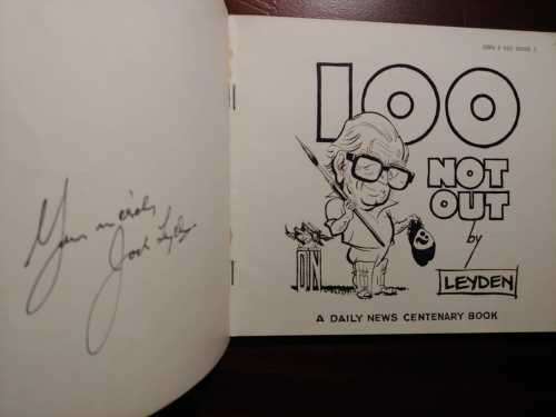 100 Not Out - Jock Leyden (signed copy)