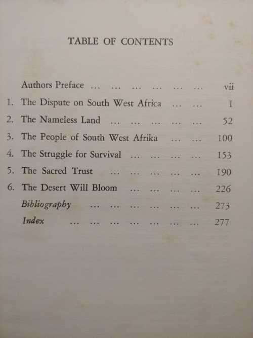 South West - The Last Frontier in Africa