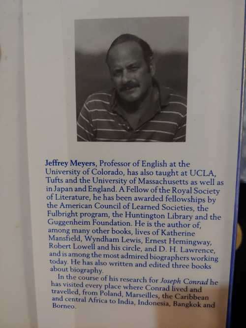 Joseph Conrad by Jeffrey Meyers