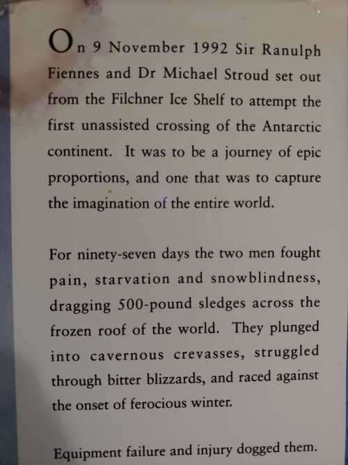 Mind Over Matter - Ranulph Fiennes (SIGNED COPY)