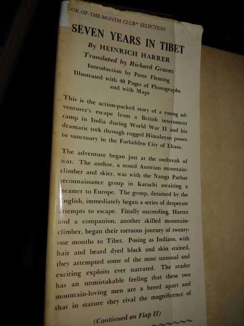 Seven Years In Tibet - First U.S. Edition