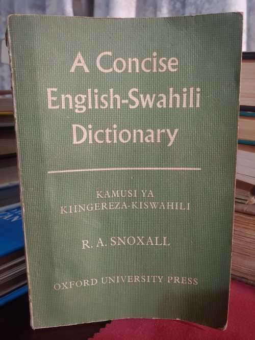 English-Swahili Concise Dictionary