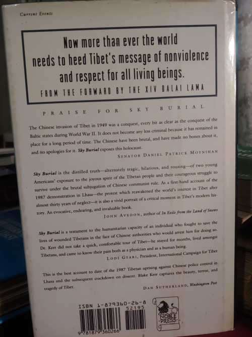 Sky Burial - An Eyewitness Account of China`s Brutal Crackdown in Tibet