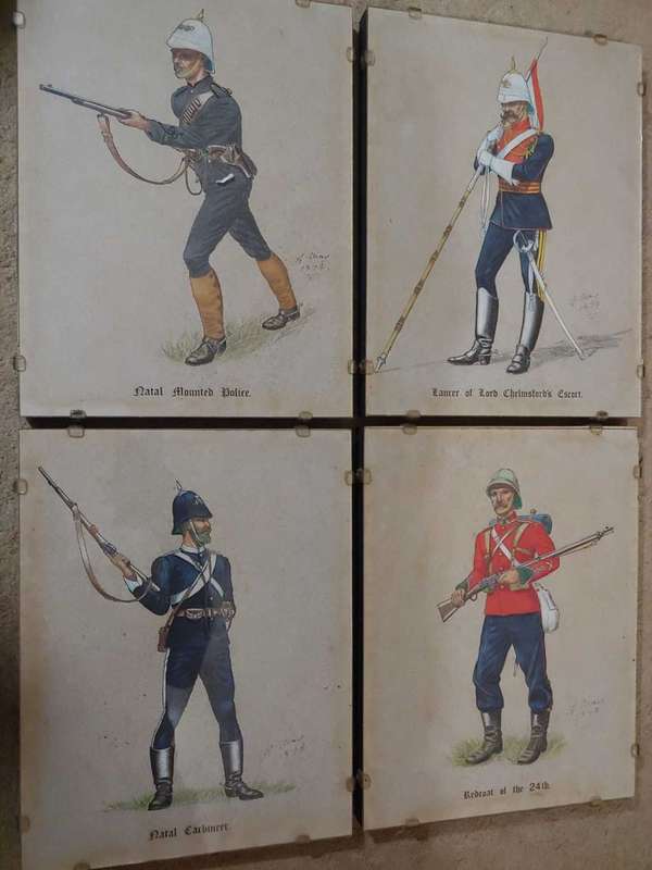 Andy May - Four Original Sketches in Colour PRICE REDUCED!