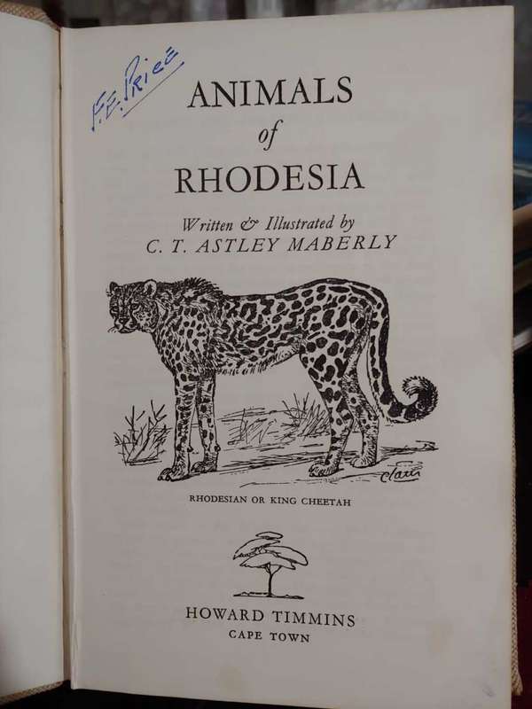 Animals Of Rhodesia