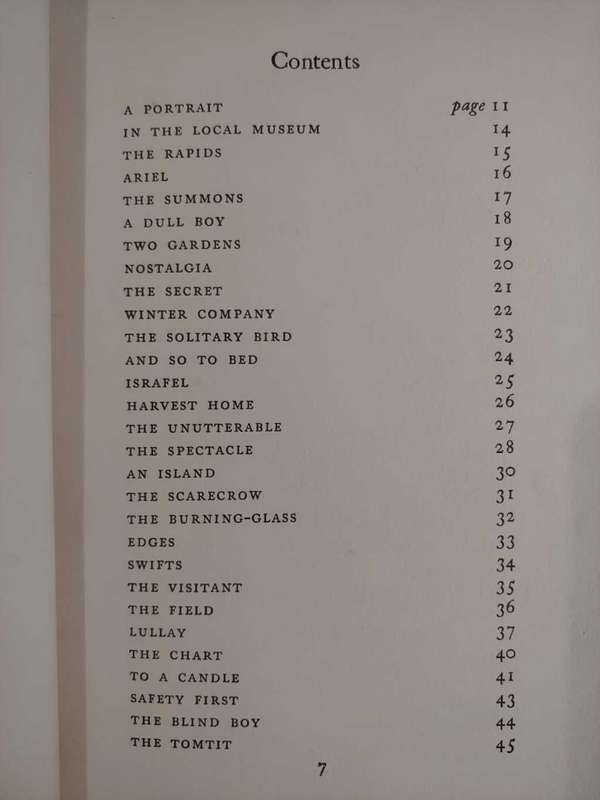 The Burning Glass and other poems - Walter De La Mare
