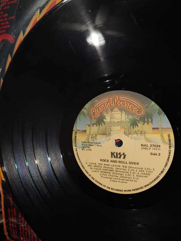KISS - Rock And Roll Over LP