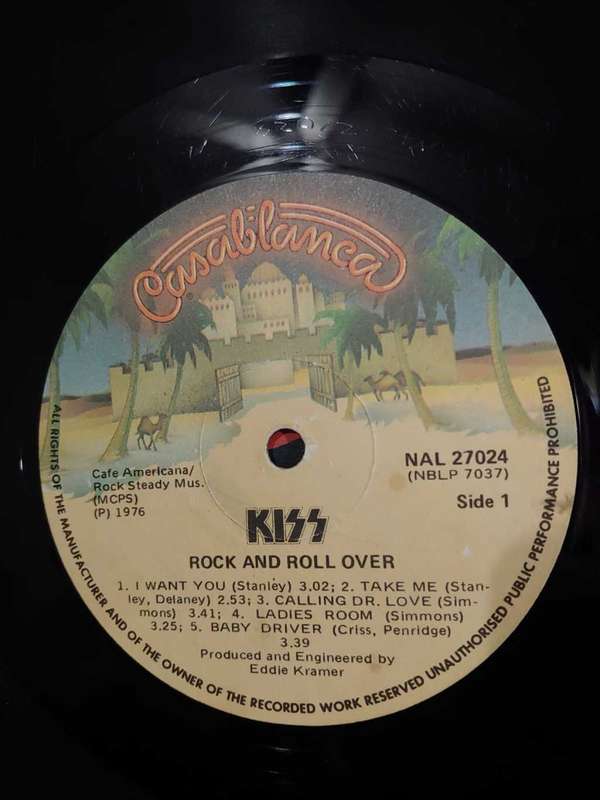 KISS - Rock And Roll Over LP