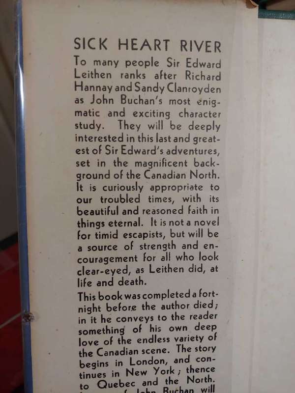 Sick Heart River - John Buchan