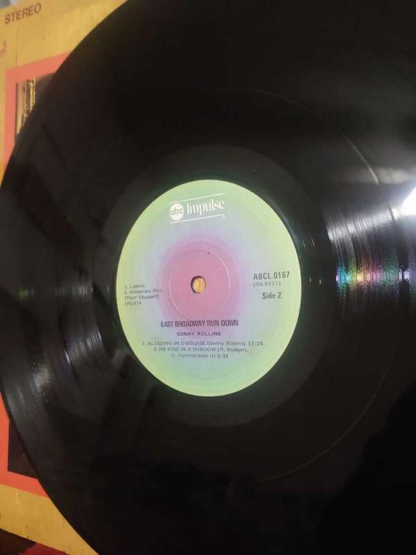 East Broadway Run Down - Sonny Rollins LP