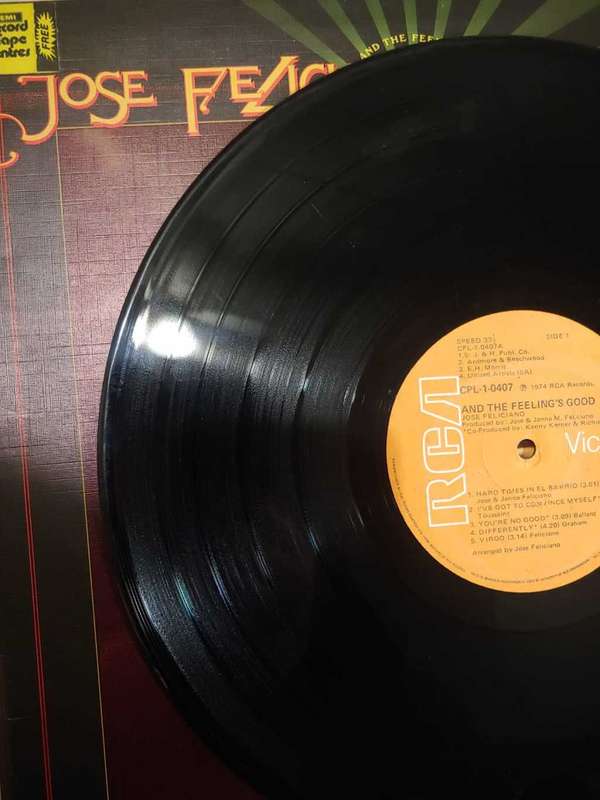 Jose Feliciano - And The Feeling`s Good LP