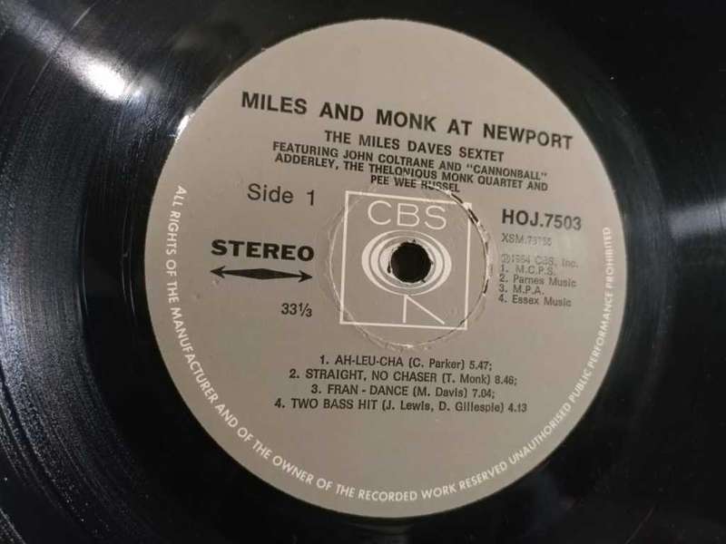 Miles & Monk At Newport LP