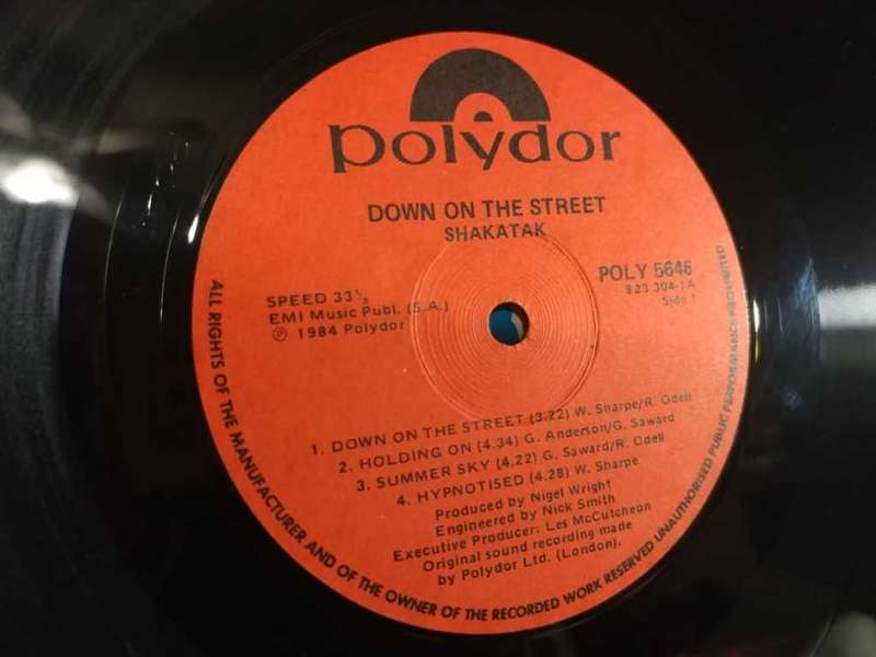 Shakatak - Down On The Street LP