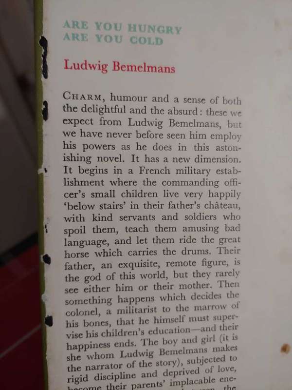 Are You Hungry - Are You Cold - Ludwig Bemelmans
