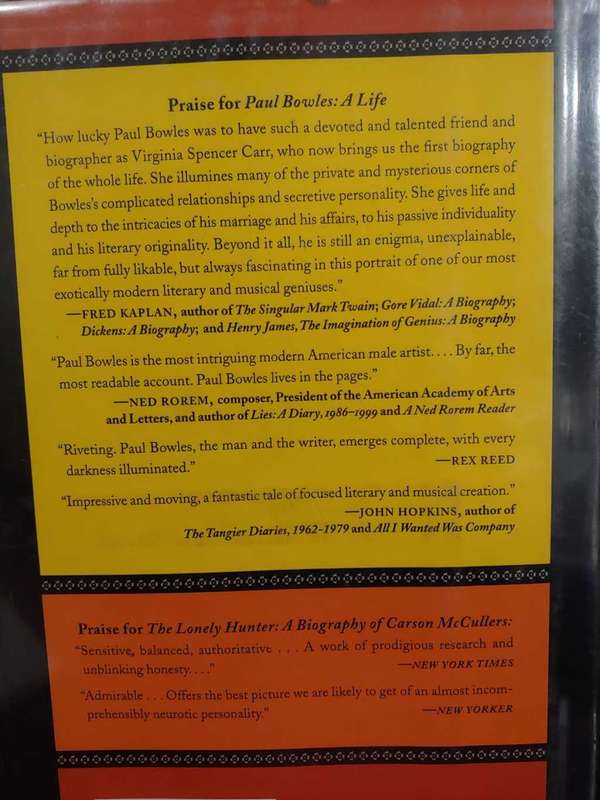 Paul Bowles - biography by Virginia Spencer Carr