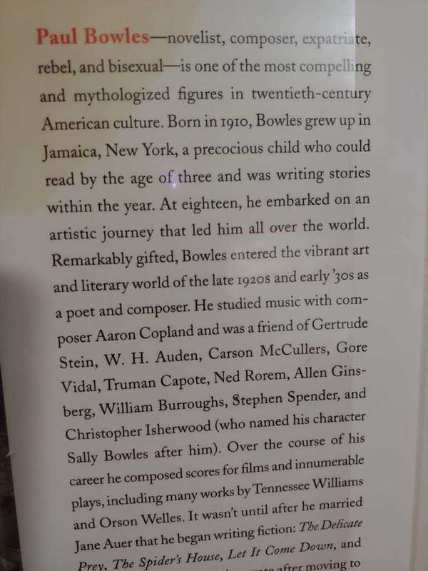 Paul Bowles - biography by Virginia Spencer Carr