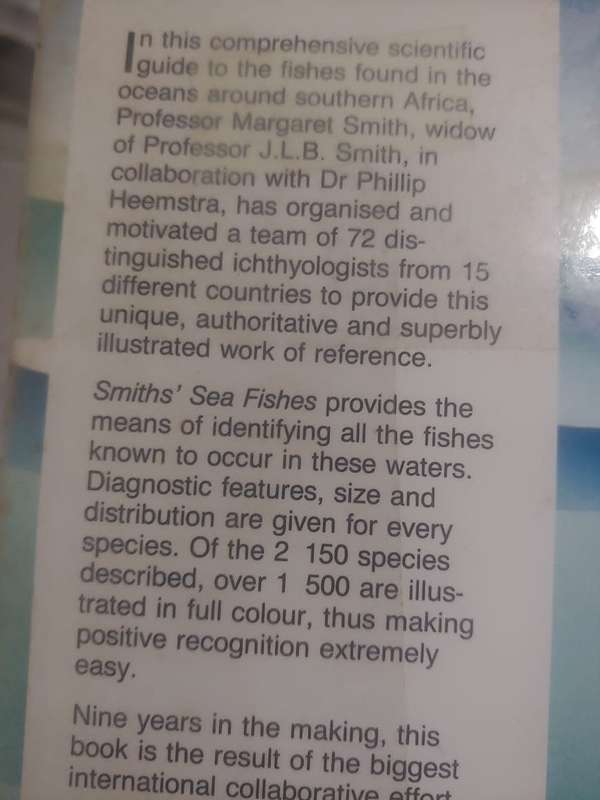 Smiths` Sea Fishes (1995 edition)