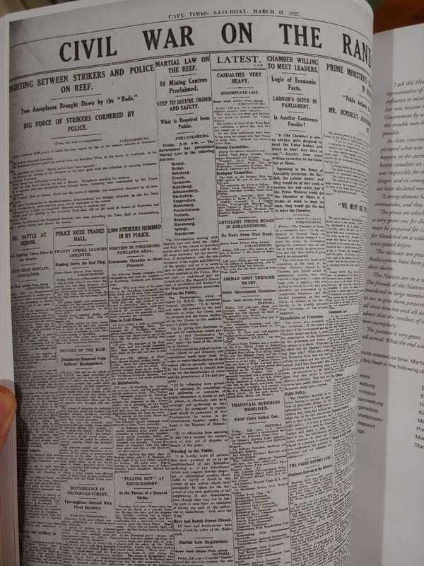 A Newspaper History of South Africa - 2018 edition