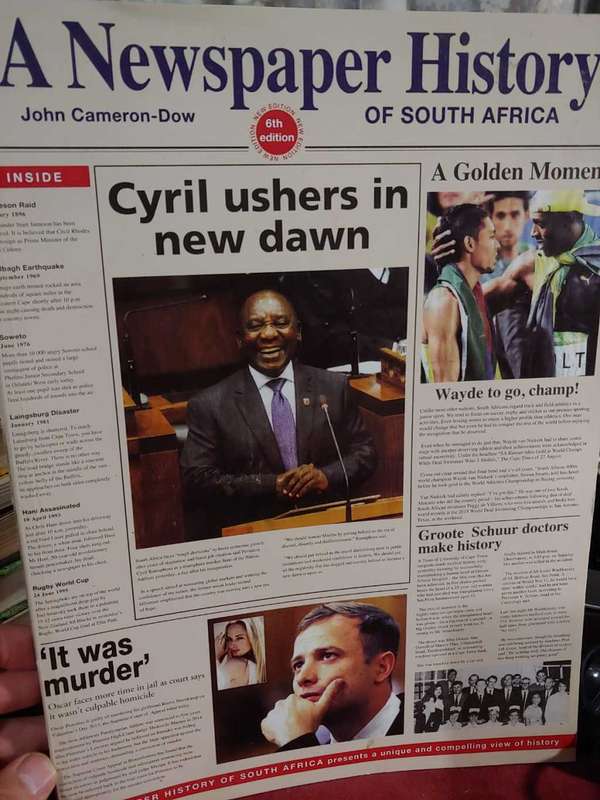 A Newspaper History of South Africa - 2018 edition