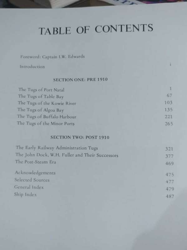 A Century of South African Steam Tugs (signed copy)