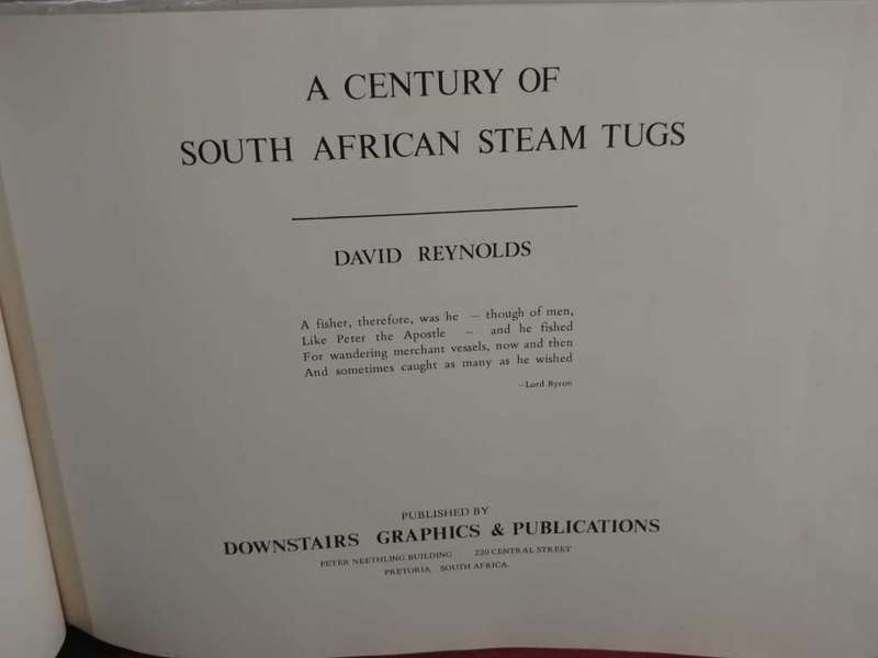 A Century of South African Steam Tugs (signed copy)