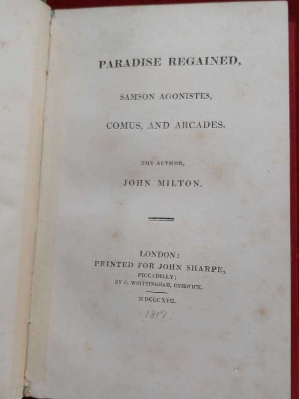 Paradise Regained - Milton