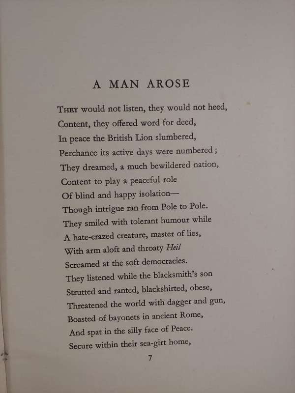 A Man Arose - Winston Churchill