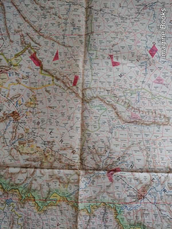 Jeppe`s Map of the Transvaal (SA Republic) - Boer War Maps - Complete Set of Six Original Maps